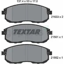 Textar Fren Balatası On Maxima (A32) : Sx4 (Ey, Gy) 2008-2013 : Juke 1995-1997
