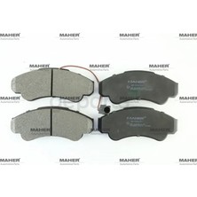Maher Fren Balata Ducato 2002-2006 Jumper 2 2002-2006 Boxer 2 2002-2006 (Fişli Uzunluk 164.6MM) Ön