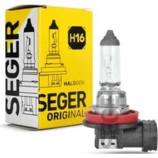 Seger Ampul H16 12V 19W PGJ19-3 Standart Yenileme 3.500K Standart Işık (10 Adet)