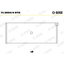 Glyco Kol Yatak Audi 81MM 4b