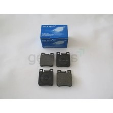 Meydan Arka Fren Balatası (Kablosuz)(Disk) (61,6X69,7X16) (Bramax) ; Mercedes C Class - W208- 1998-1999