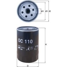 Mahle Yag Filtresi Mercedes M103 W201 W124 S124 W126 R129