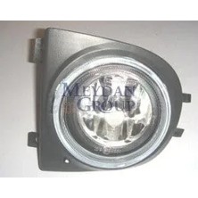 Meydan Sis Lambasi Sol Yuvarlak (Çerçevesi Ile Birlikte)(H1) ; Nissan Micra - K11- 1998-2002