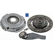 SACHS Debriyaj Seti Baskı Disk Bilya Mazda 3 1.6 Z6 Benzinli Bk Kasa 2003 Çatallı Rulman Ile Birlikte