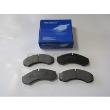 Meydan Ön Fren Balatası (Kablosuz)(Disk) (164.6X66.3X17)(BRAMAX) ; Iveco Daıly - 1999-2007