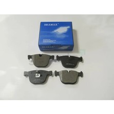 Meydan Arka Fren Balatası (KABLOSUZ)(DISK)(140.6X67.6X15.9)(BRAMAX) ; Bmw 7 Seri - E66- 2005-2009