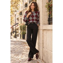 Benevento Clothing Şık Tasarım Triko Kazak