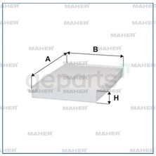 Maher Polen Filtres C3 Aircross / Crossland / Crossland x / Corsa F 2017