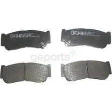 Meydan Arka Fren Balatası (DISK)(118.6X46.9X14.8)(DAIWA) ; Ssangyong Korando Sports - 2012-2017