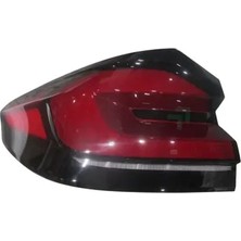 Meydan Diş Stop Lambasi Sol Kırmızı / Beyaz (Ledli) (F90/LCI) (E Marklı) ; Bmw 5 Seri - G30- 2022-2024