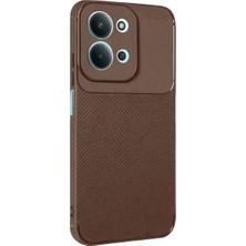 Xiaomi Redmi 15C 5g Auto Focus Karbon Kapak - Kahverengi