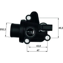 Mahle Termostat 87 C Mercedes OM668 W168 W414
