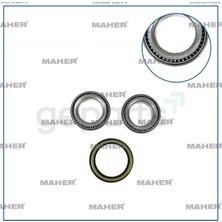 Maher Teker Kiti Ön Teker Rulman Seti Kıa Pride 1995 / Mazda 323 1985-1996