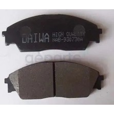 Meydan Ön Fren Balatası Düz Tip (Disk) (132X46,5X15) (Daıwa) ; Honda Integra - 1990-1991