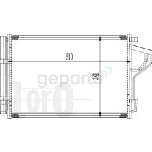 Mando Klima Radyatoru I30/ELANTRA / Ceed 2011 Oem Doowon 608X381X16
