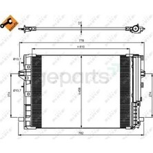 Nrf Klima Radyatoru W117-176-246-156 2011-2018