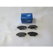 Meydan Arka Fren Balatası 1,6/1,8/2,0 (Disk) (104,9X42,7X16,5) (Bramax) ; Opel Zafira - 1999-2004