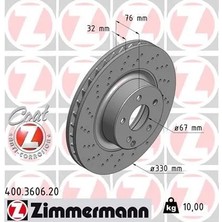 Zimmermann Fren Diski On Mercedes S - Class W220 1998-2005 (2 Adet)
