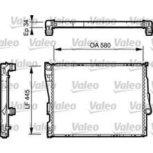 Valeo Motor Su Radyatoru Bmw M47 M52 M54 M57 E46 E85 E86 Manuel Sanziman