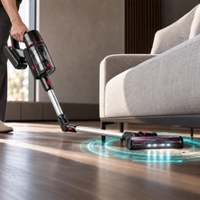 Homend Dustrider 1273H Katlanabilir Borulu Dikey Süpürge Kırmızı