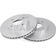 Valeo Fren Diski On Focus / Fiesta / Fusion 1998-2009 Tam T1125 Fcs / Takım