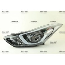 Maher Far Elantra 2014-2016 Elektrikli Ledsiz Sol