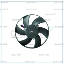 Maher Fan Radyatör Polo Classic - Caddy - Inca - Cordoba 1996-2001 Aft-1y 1.6-1.9 D Sol 250W 300MM