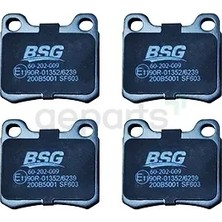 BSG Fren Balatası Arka W201 1983-1993