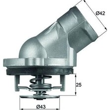 Mahle Termostat 87 C Mercedes M112 W202 W203 CL203 W210 W211 W220