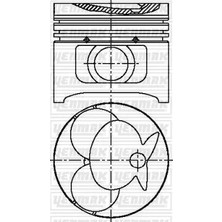 YENMAK Motor Piston Segman 0.50 180D-207D-208D Sprınter 307D-308D-407D-408D-507D-508D-210D-310D-312D-410D-4