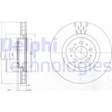Delphi Ön Fren Aynası Volvo S60 2.5t Awd 384 2003-2010 V70 2 284 2003-2007 330X5DL