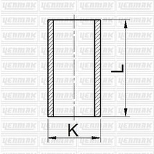 YENMAK Motor Gömleği G9U 89.00 Std (4 Adet)