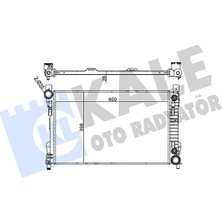 KALE RADYATÖR Motor Su Radyatoru Mercedes W203 CL203 S203 C209 A209 R171