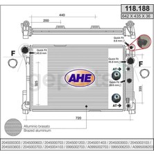 Magneti Marelli Su Radyatoru W204-212-207-GLK X204 2009-2016