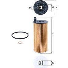 Mahle Yag Filtresi Bmw B37 B38 B46 B47 B48 F20 F22 G42 F30 F34 G20 G21 G28 F36 G22 G26 F10 G30 G31 G38 G60