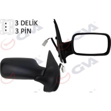 GVA Diş Dikiz Aynası Sağ Palio 1998 Elektrikli Konveks 3 Fiş VM-155E-5DR