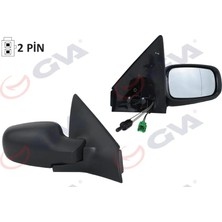 GVA Diş Dikiz Aynası Sağ Megane 2003-2008 Mekanik Konveks Sensörlü Convex 2 Fiş VM-138SR