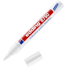 8750 Endüstriyel Boya Kalemi - Beyaz - 1 Kalem - Kurşun Ucu 2-4 mm