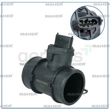 Maher Sensör Hava Akış Astra G / Astra H / Corsa C 2004-2007 Z10XEP - Z12XEP - Z14XEP 5 Pin Oval Soket