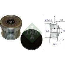 Ina Alternator Kasnagı Bmw E81 E82 E87 E88 E46 E90 E91 E92 E93 E60 E61 E63 E64 E65 E84 E83 E70 E85