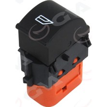 GVA Cam Açma Düğmesi Tekli Ford C Max - Focus - Connect - Transıt Custom 2012 Turuncu Soket