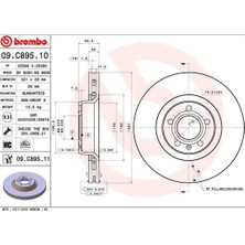 Brembo Fren Diski Ön Audi A6-A8 2005-2011