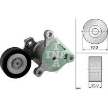 Ina Alternatör Gergi Rulmani P307-308-407-607-807-C4-C5-C8 1.8 16V-2.0-2.0 16V