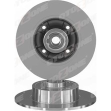 Otozone Arka Fren Aynası Renault Megane 2 2002 Modus 2004 Clio 3 2005 240X82.5X4DELİK Rulmanli Abs Sensörlü