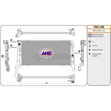 Magneti Marelli Su Radyatoru 2 F45-F46-X1 F49 Mini F54-F55-F57 2014
