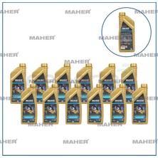 Maher Motor Yağı 5W/40 Tam Sentetik Sl - Cf / 1lt (12 Adet)