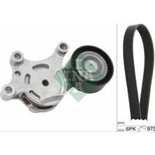 Ina Alternatör Gergi Kiti 6PK975 P207-P308-P3008-P5008-PARTNER - Berlıngo - C3-C4-C5-Ds3-Ds4 1.4-1.6 Hdı
