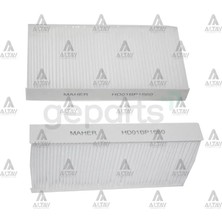 Maher Polen Filtresi Civic 2001-2006 Çiftli Takım / Crv 2002-2006 Karbonsuz