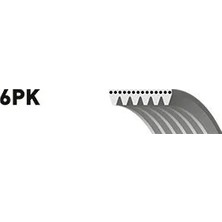 GMB V Kayışı Kanallı VW Caddyıı Golfıı Golf 5 Passat Peugeot 306 406 Citroen Xsara Audi BMW Mitsubishi Nıss