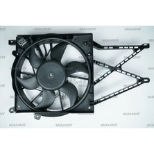 Maher Fan Radyatör Astra G 1998-2005 Zafira A 1999-2005 1.4 16V-1.6 16V-1.7 Dti-2.0 16V Davlumbazlı